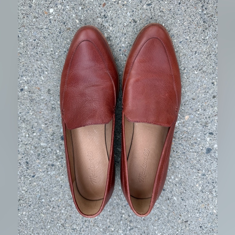 Madewell Frances Loafer Shoes Cognac 7